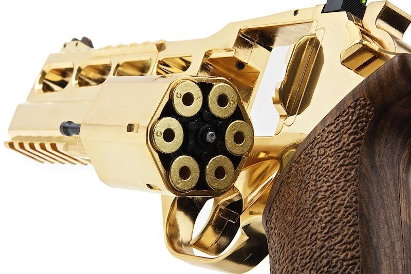 Chiappa Rhino Firearms 60DS .357 Magnum Style Co2 Airsoft Revolver Gold 18k Plated 1500pcs Limited Edition