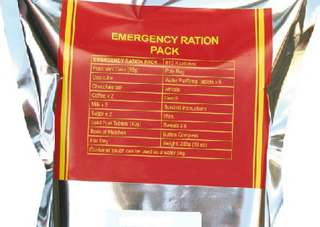 Razione "Emergency 860 Kcal."
