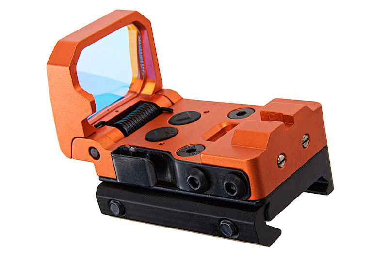 Red Dot Sight Folding - Orange by Blackcat Airsoft