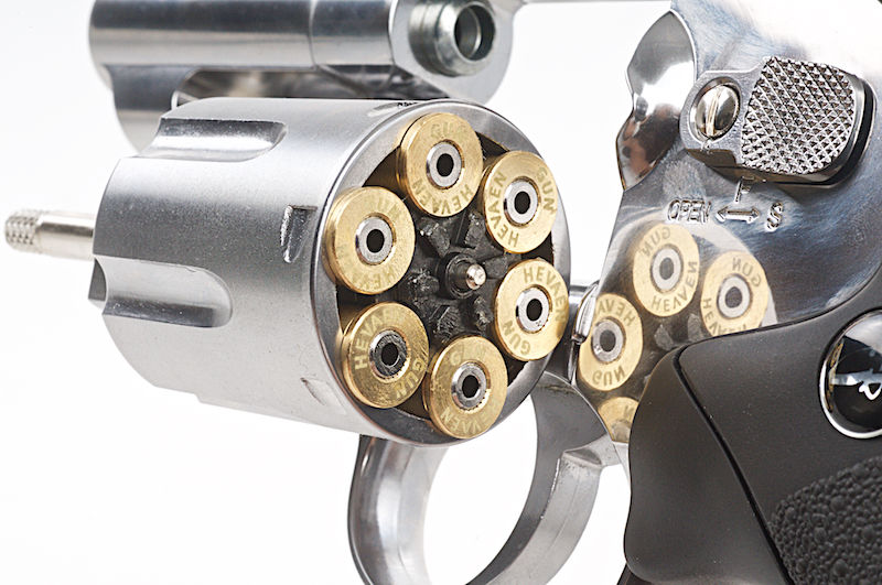 Revolver .708 2.5" Co2 Silver Full Metal by Gun Heaven