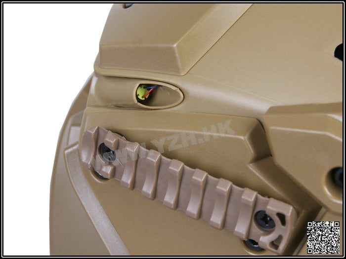 Ronin Silver Fan Full Mask Ventilated w.3 Lenses One Set NVG Mount	 by Big Dragon