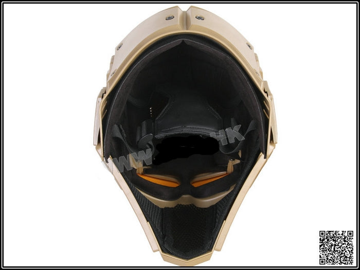 Ronin Silver Fan Full Mask Ventilated w.3 Lenses One Set NVG Mount	 by Big Dragon