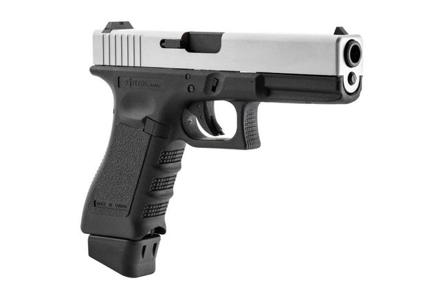 G17 S17 Combat Super Grade Silver-Black by Stark Arms