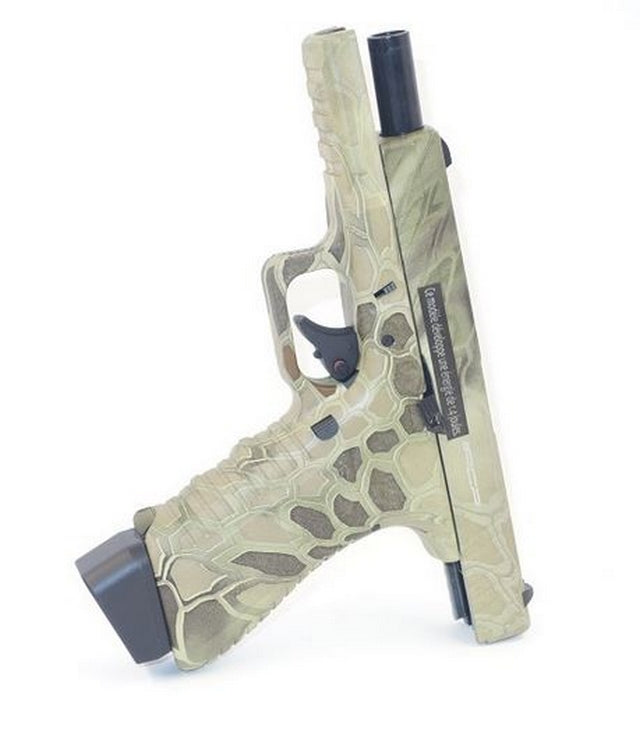 S17 ACP G17 Type GBB V2 Metal Slide Co2 Kryptek Highlander by Aps