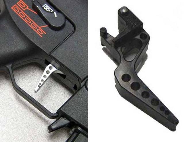 AK - G36 Trigger Blade Black Grilletto Inox by Speed Airsoft