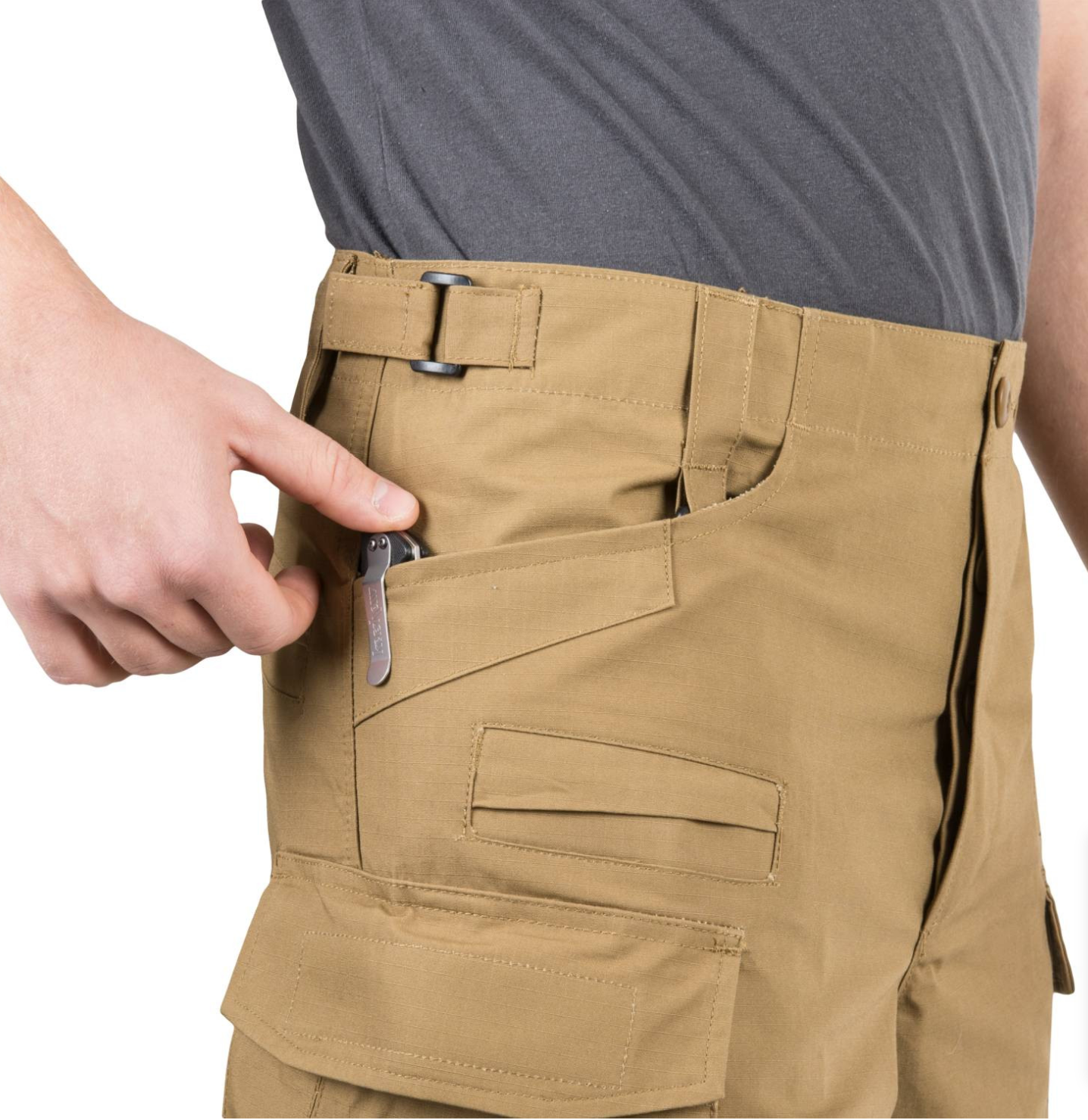 SFU Next Pants Olive Green - Polycotton Ripstop by Helikon-Tex