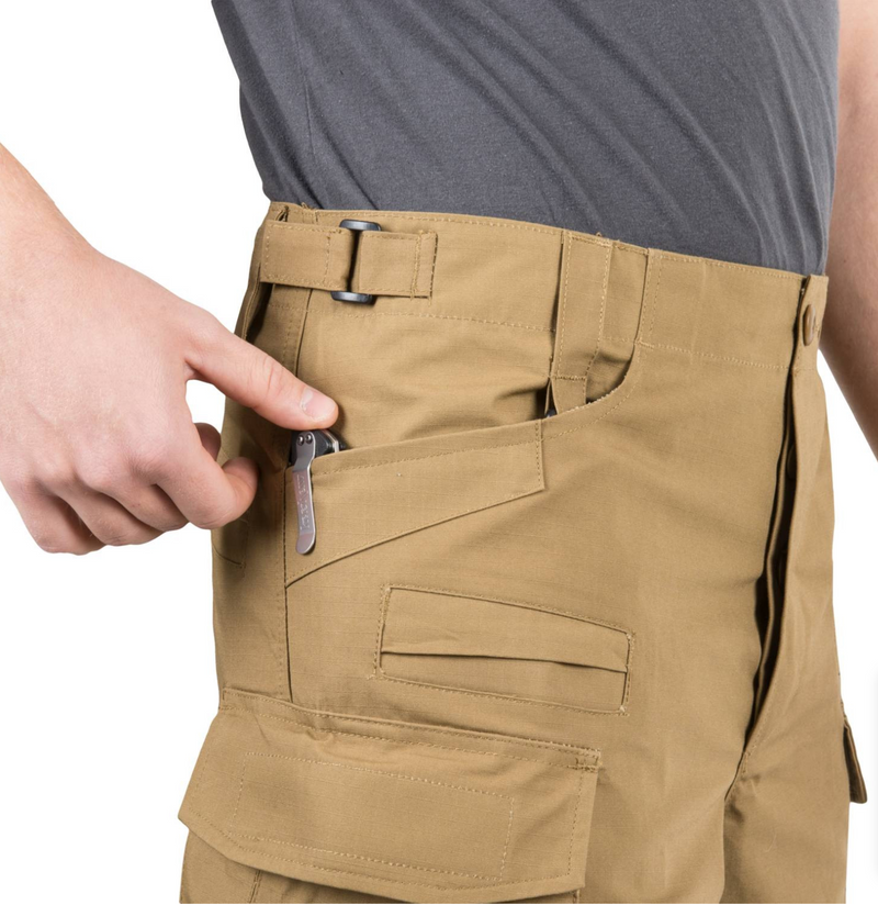 SFU Next Pants Black - Polycotton Ripstop by Helikon-Tex