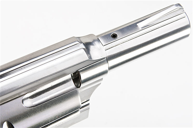 731 Sheriff M36 2.5inch Chrome Co2 Revolver by Gun Heaven