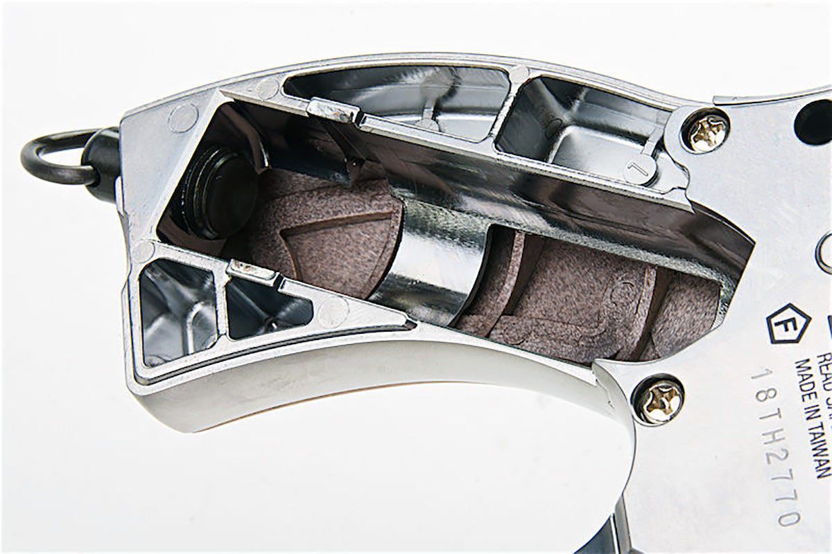 731 Sheriff M36 2.5inch Chrome Co2 Revolver by Gun Heaven