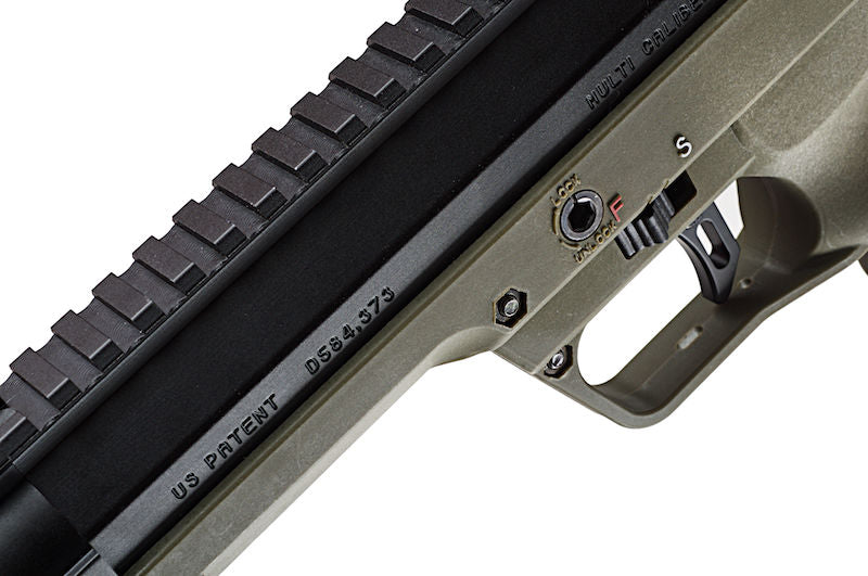 Silverback SRS A1 - 26inch. Pull Bolt Long Barrel Vers. Desert Tech Licensed OD Version