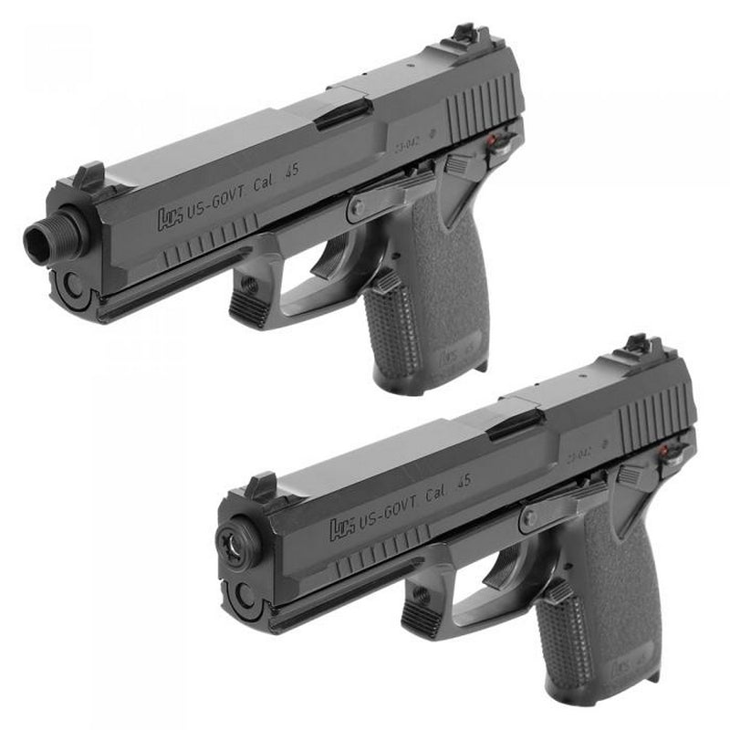 Socom MK23 2 Way Metal Outer Barrel SAS 14mm. CCW Threated Muzzle Nine Ball by Laylax