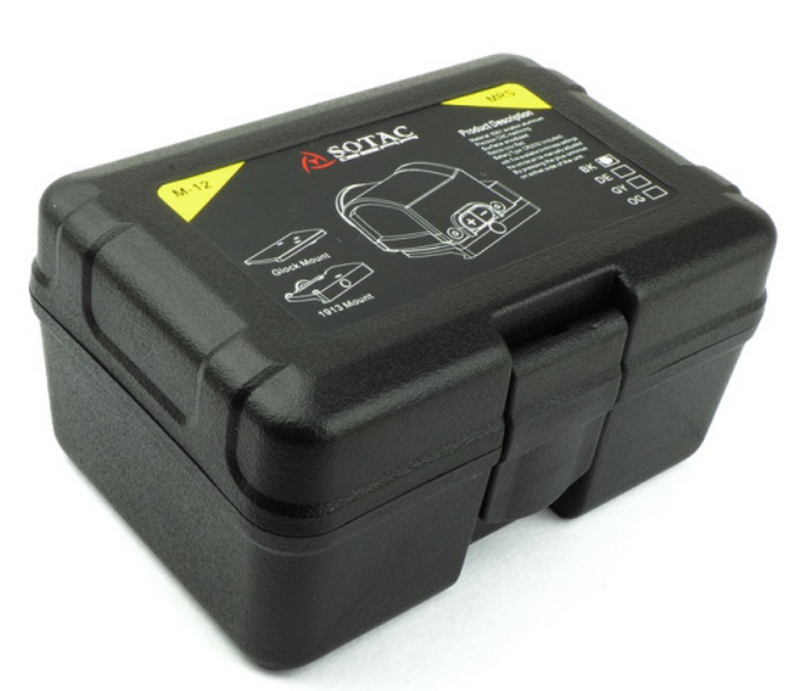 SOTAC G17 20mm. Rail MRS Style Repro Dark Earth Compact Dot Sight w. Mount For Glock Series by SOTAC