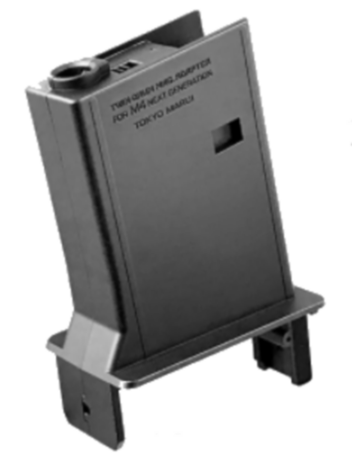 SRE Next Generation M4 Twin Drum Magazine Adaptor by Marui