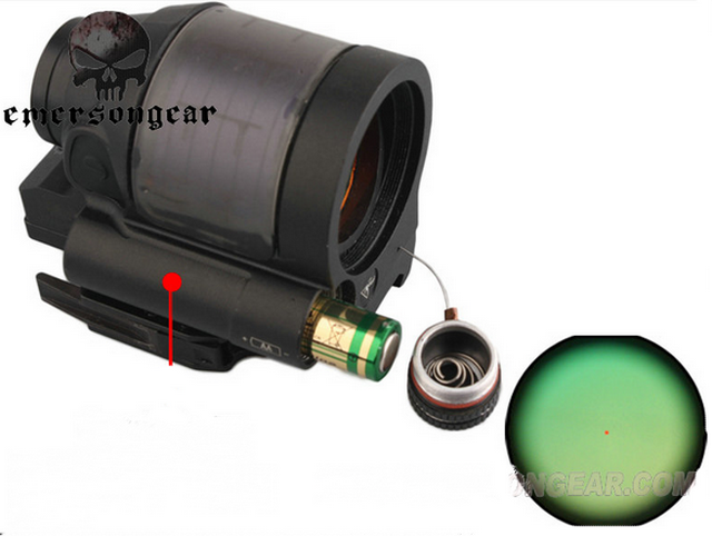 SRS Sensor Red Dot by Emerson