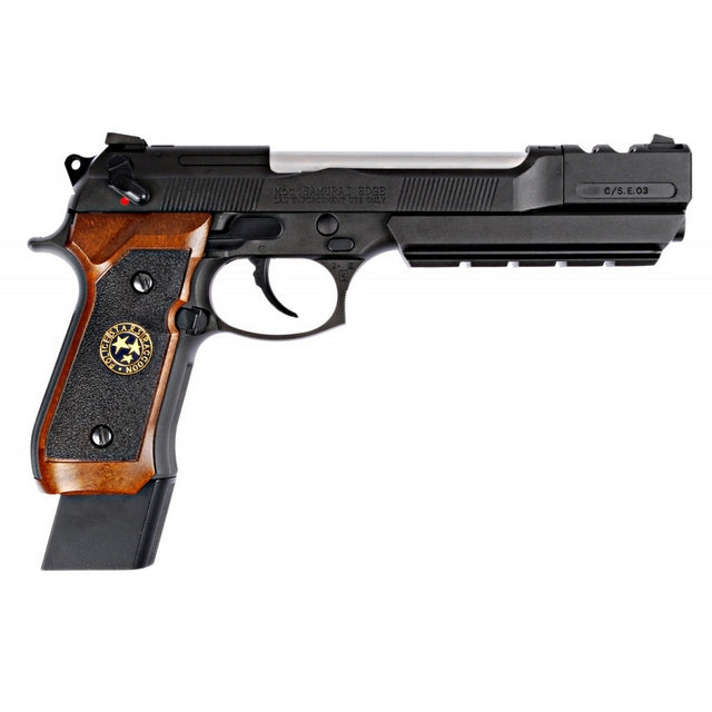 Biohazard M92 Samurai Edge Barry Burton Racoon Police GBB Versione 2 by Marui