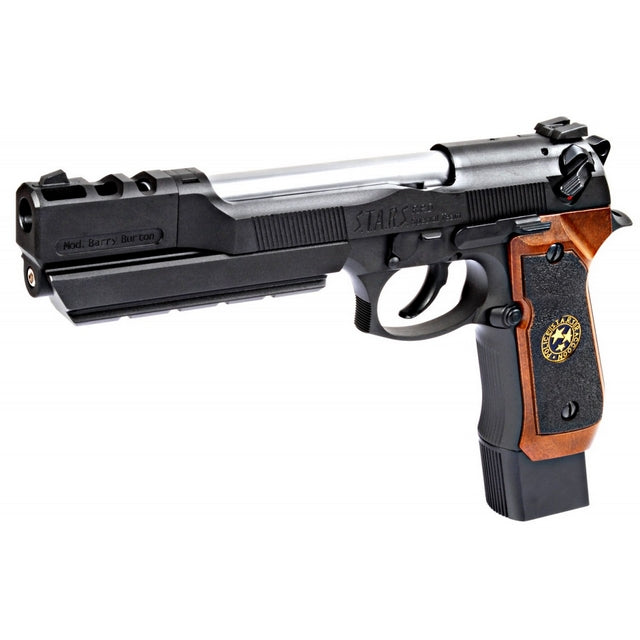 Biohazard M92 Samurai Edge Barry Burton Racoon Police GBB Versione 2 by Marui