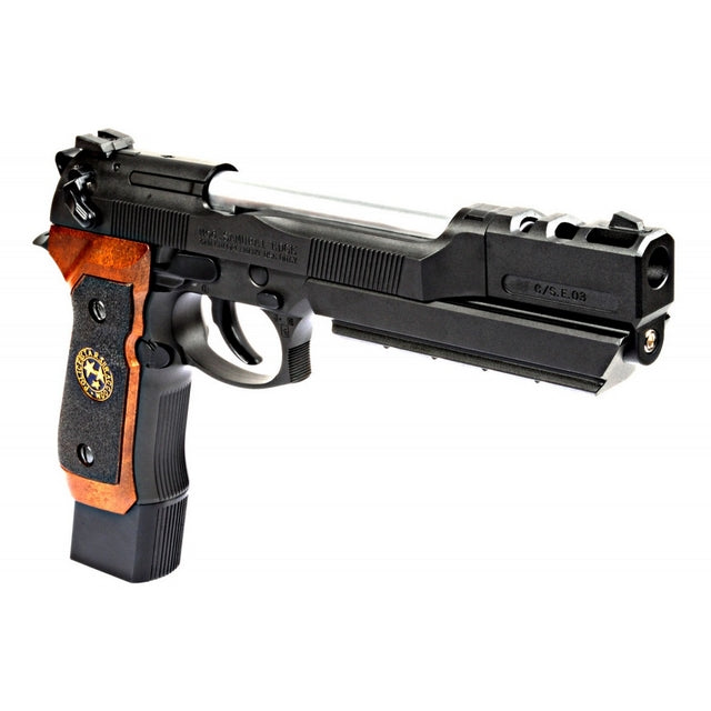 Biohazard M92 Samurai Edge Barry Burton Racoon Police GBB Versione 2 by Marui