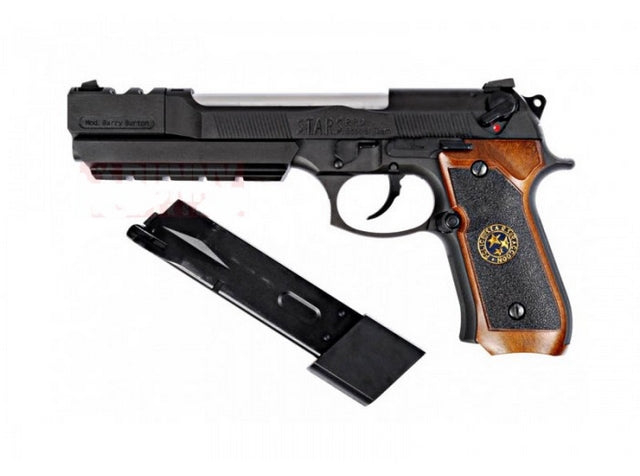 Biohazard M92 Samurai Edge Barry Burton Racoon Police GBB Versione 2 by Marui
