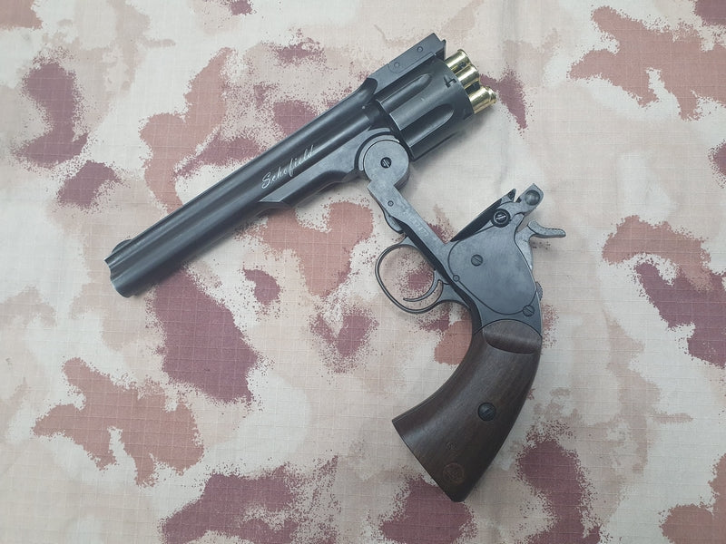 OFFERTE SPECIALI - SPECIAL OFFERS: Schofield 1877 Major 3 SF Revolver Co2 Battlefield Finish Full Metal by Gun Heaven->ASG