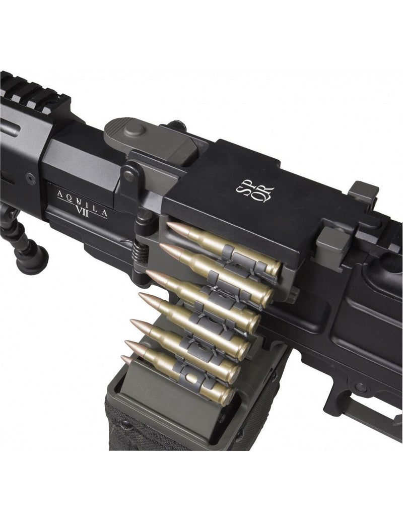 Secutor Arms LMG AQUILA VII Full Metal Li-Po Ready Magnetic Magazine Magnetic  by Secutor Arms