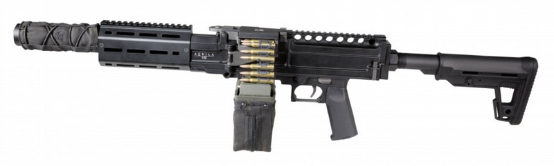 Secutor Arms LMG AQUILA VII Full Metal Li-Po Ready Magnetic Magazine Magnetic  by Secutor Arms