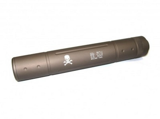 Skull Tan 190mm. Silenziatore by Big Dragon