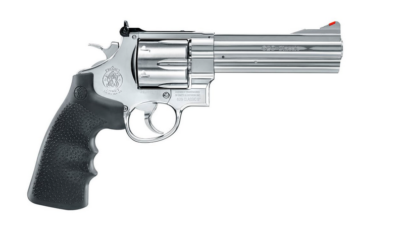 Smith & Wesson 629 Classic 5" .44 Magnum Co2 Full Metal Chrome Revolver by WG > Umarex