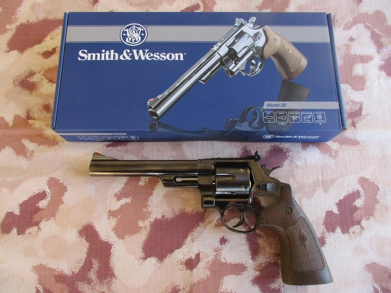 Smith & Wesson M29 .44 Magnum Co2 6,5" Black - Chrome Metal Version by WG per Umarex