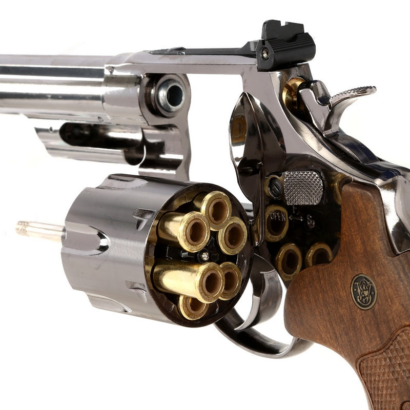Smith & Wesson M29 .44 Magnum Co2 6,5" Black - Chrome Metal Version by WG per Umarex