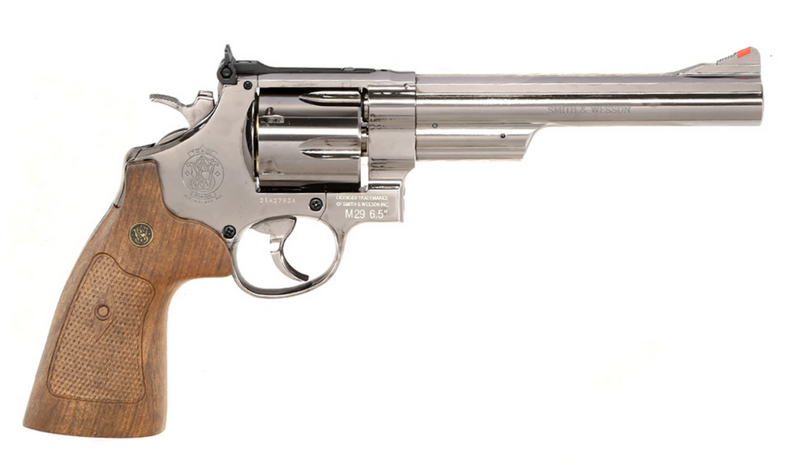Smith & Wesson M29 .44 Magnum Co2 6,5" Black - Chrome Metal Version by WG per Umarex