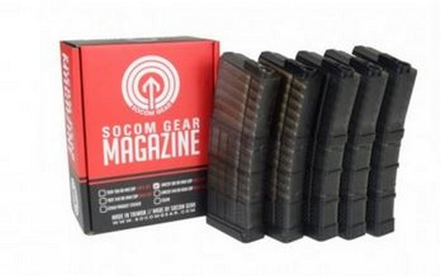 Lancer L5 AWM 190bb M4 - M16 Magazine Dummy Cartridges Kit by Socom Gear
