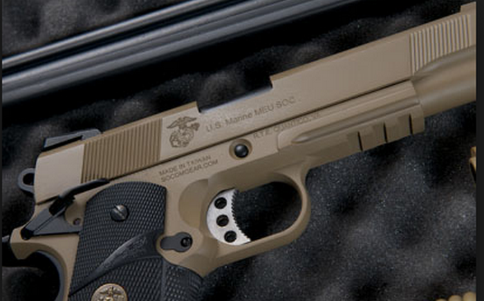 Socom Gear MEU 1911 Tan Limited Edition Full Metal