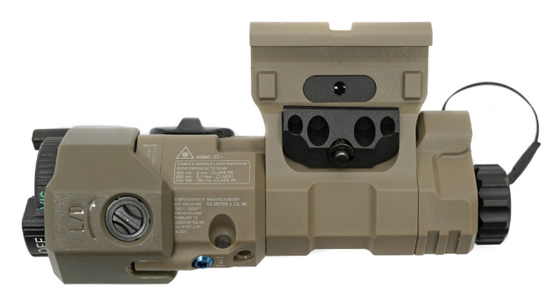 Sotac Gear B.E. Meyers MAWL-C1 IR - Green Laser Torch DE Dark Earth by Sotac Gear