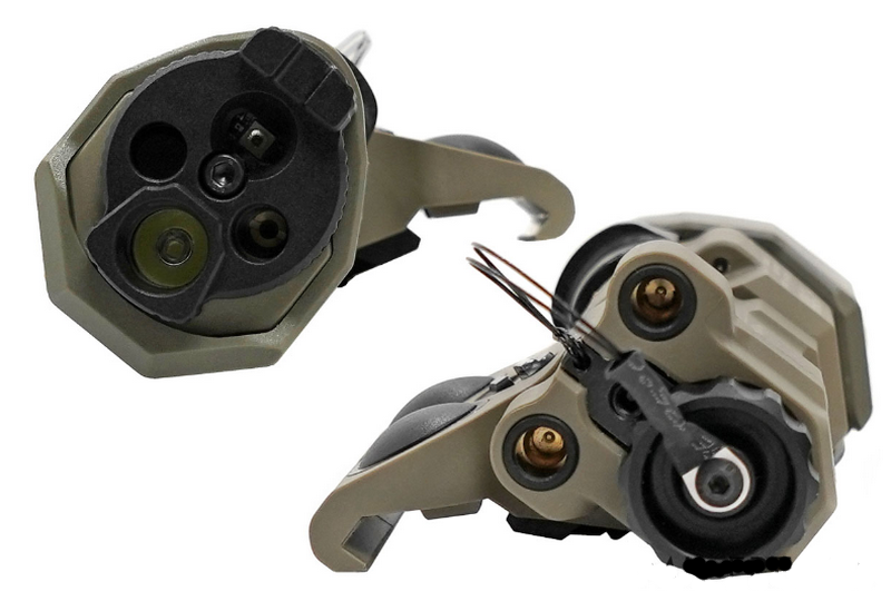 Sotac Gear B.E. Meyers MAWL-C1 IR - Green Laser Torch DE Dark Earth by Sotac Gear