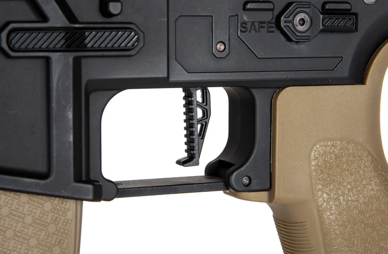 Specna Arms Aster SA-E13-RH EDGE 2.0 SHARK M4 Heavy Ops Stock Half -Tan Dual tone by Specna Arms
