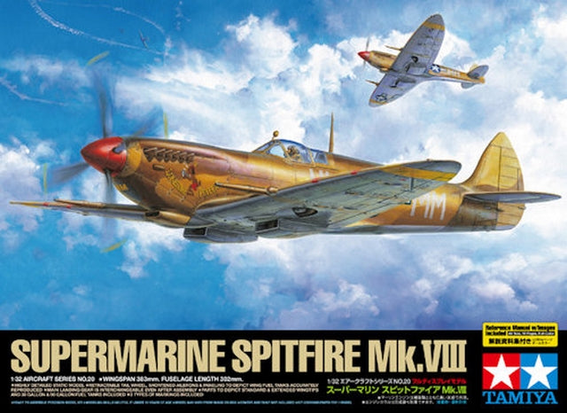 Spitfire Supermarine Mk.VIII 1-32 by Tamiya