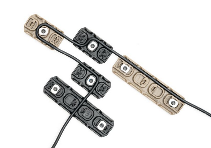 Strike Industries KeyMod M-LOK Long & Short Cable Management by Stryke INd.