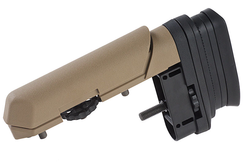 Striker S1 Amoeba Tactical Advanced Butt Pad Calcio Sniper Regolabile DE by Ares