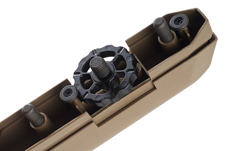 Striker S1 Amoeba Tactical Advanced Butt Pad Calcio Sniper Regolabile DE by Ares