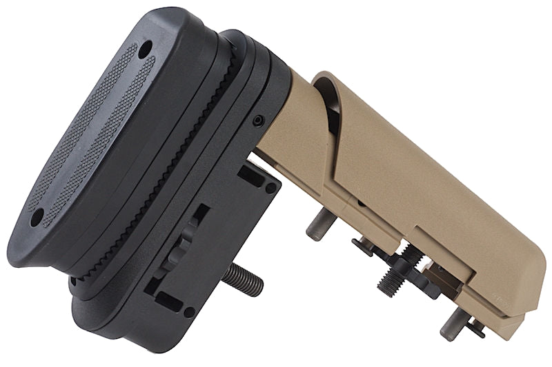 Striker S1 Amoeba Tactical Advanced Butt Pad Calcio Sniper Regolabile DE by Ares