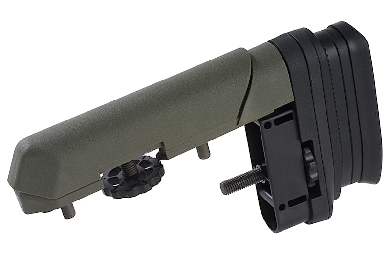 Striker S1 Amoeba Tactical Advanced Butt Pad Calcio Sniper Regolabile OD by Ares