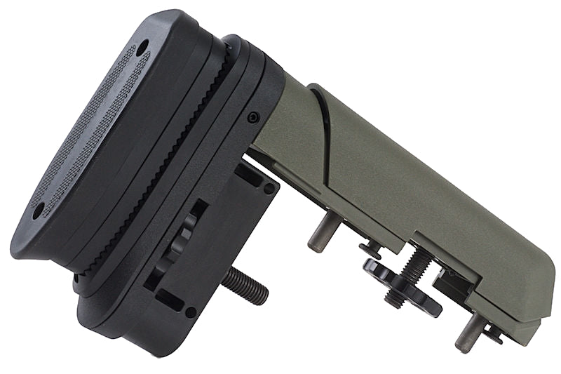 Striker S1 Amoeba Tactical Advanced Butt Pad Calcio Sniper Regolabile OD by Ares