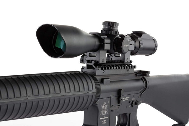 Swat 3-12x44 IE Scope W AO Mil-dot 36 Colors EZ-TAP + MS Rings