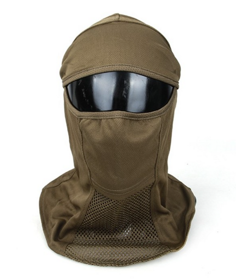 TMC 2020 Balaclava - Mephisto Coyote Tan With Protective Mask by TMC