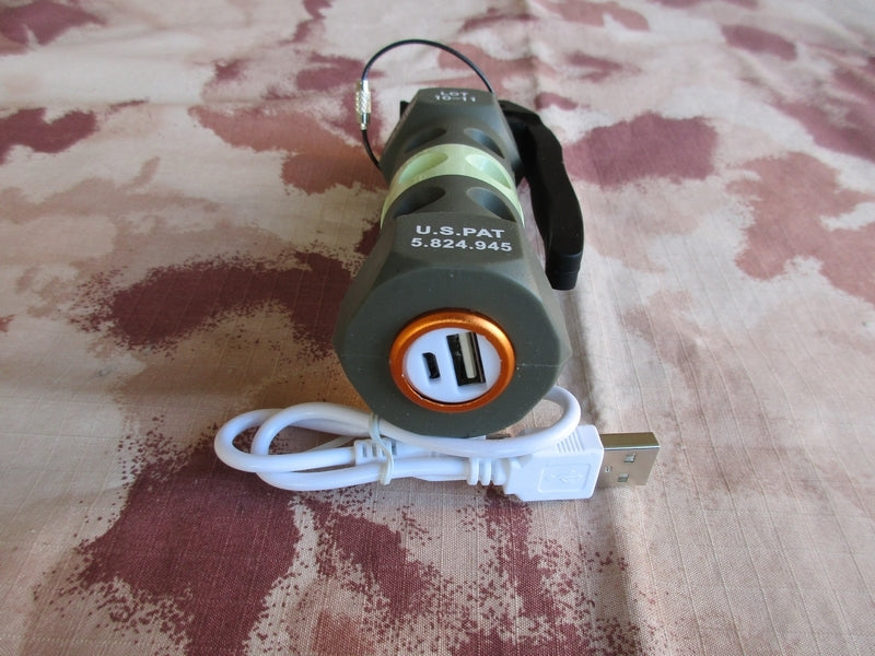 TMC M84 Flash Bang Dummy Grenade 12v - PC Recharger CR123 - 18650 Battery by TMC