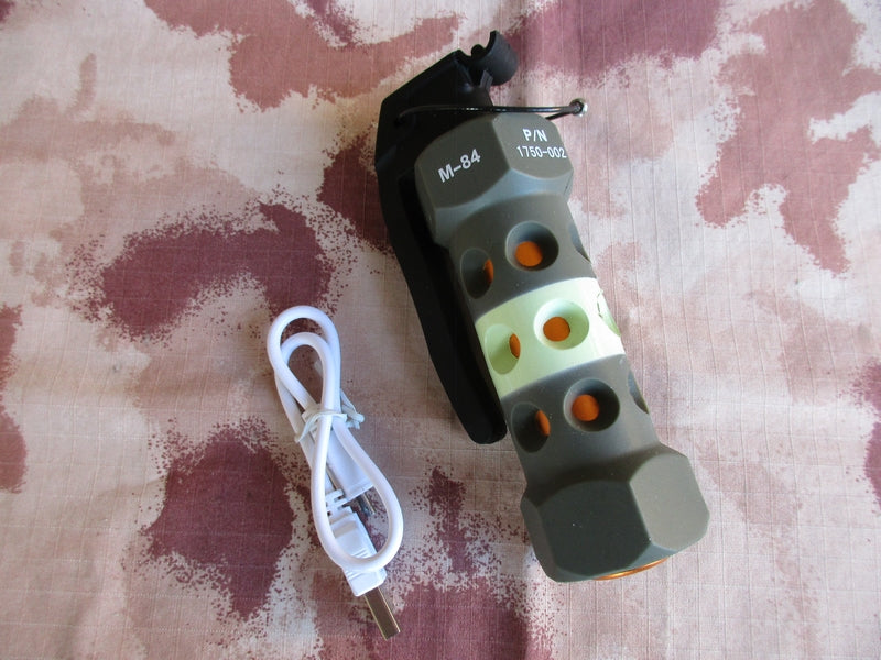 TMC M84 Flash Bang Dummy Grenade 12v - PC Recharger CR123 - 18650 Battery by TMC