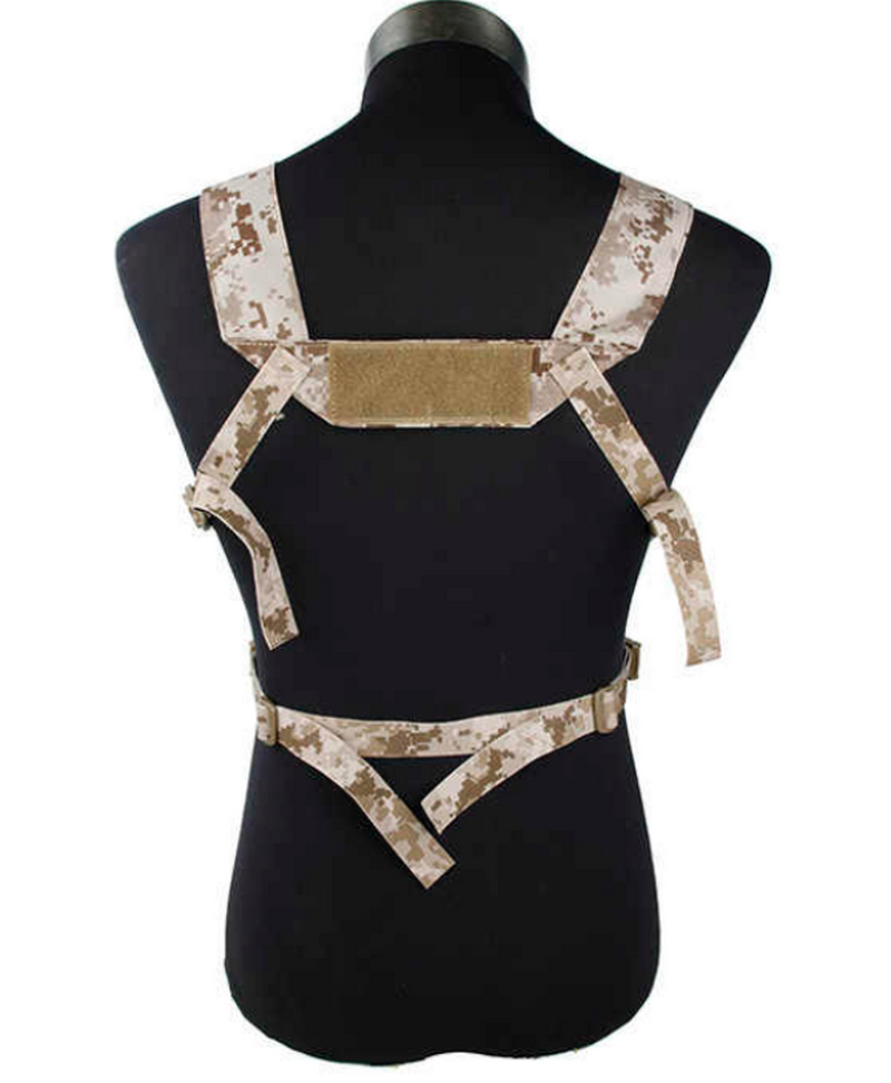 TMC MCR Lightweight AOR1 Tactical Vest SS Modular Chest Rigg - Chest Hanging Set Cordura 500D by TMC