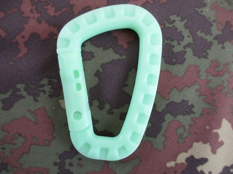 Taclink Glow In The Dark Plastic Carabiner by RAM