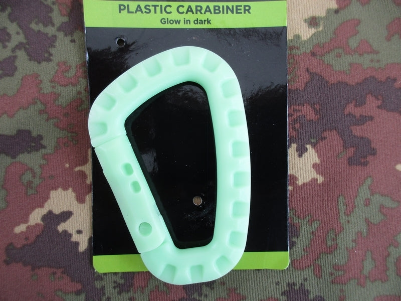 Taclink Glow In The Dark Plastic Carabiner by RAM