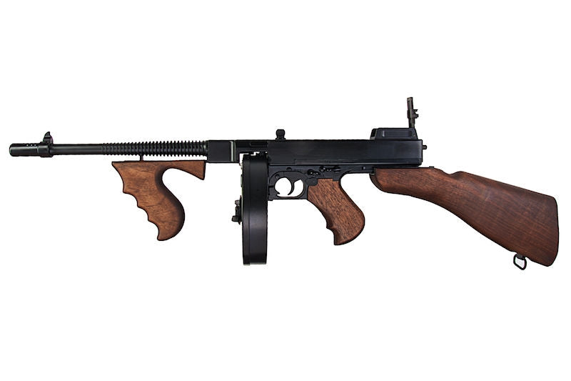 Ares Thompson 1928 "Chicago Typewriter" EBB Electric Blow Back E.F.C.S. Fire Control System Full Wood & Metal by Ares